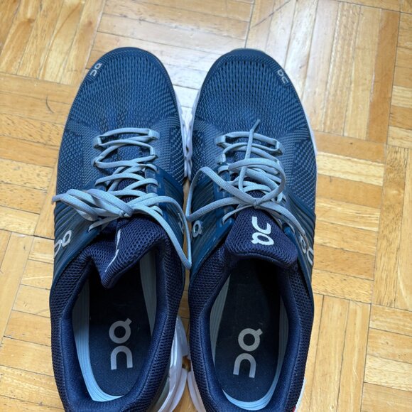 WORN ONCE - On Running - Cloudswift Running Shoe - Men's 11.5 - Blue - Picture 5 of 6
